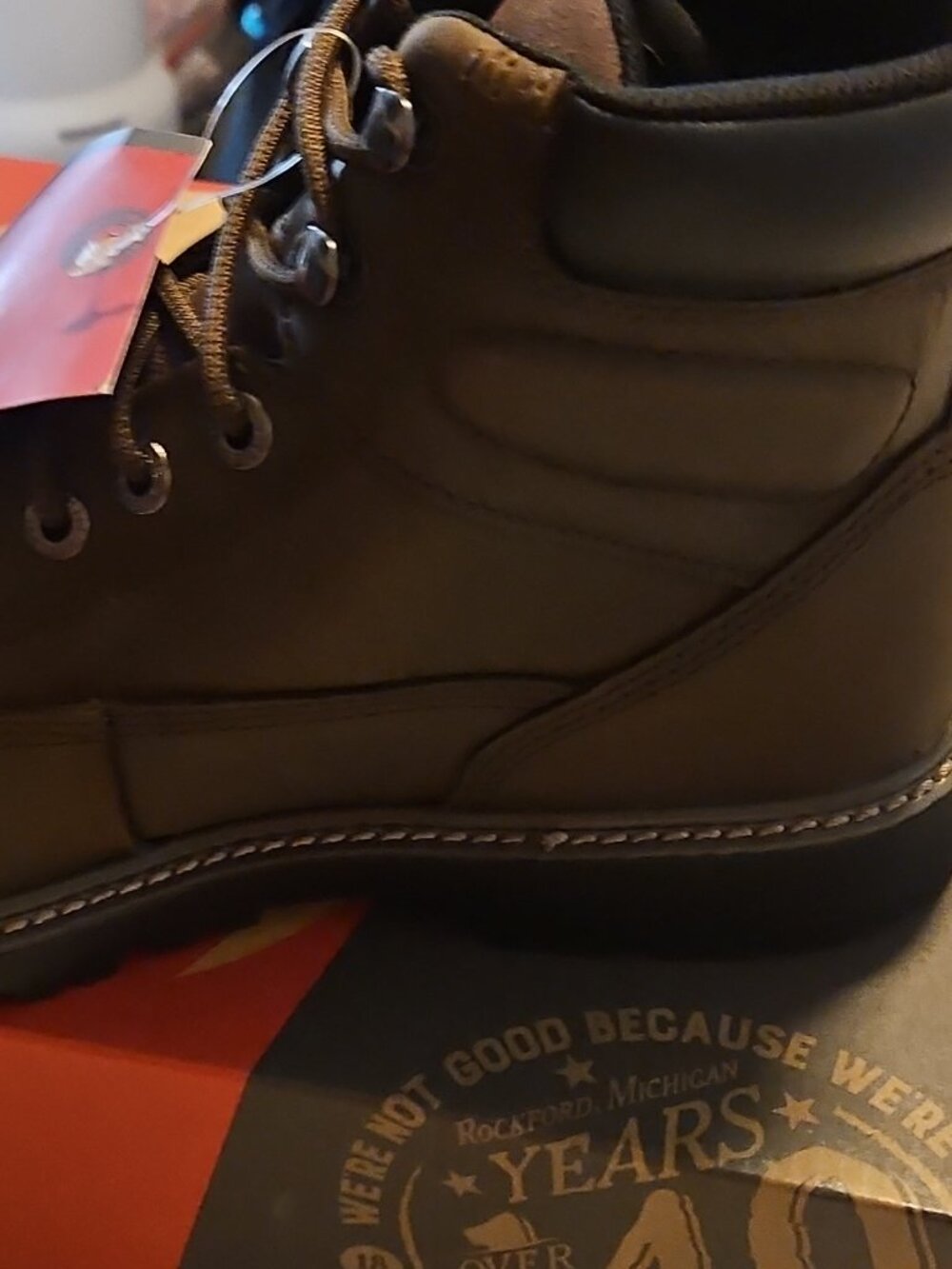 Wolverine work boot
